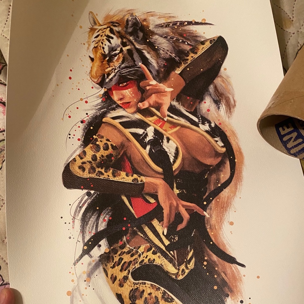Reina Koyano signed print